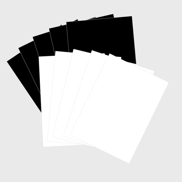 Flexpakket 3 - Black and White - Siser P.S. Film-EasyWeed