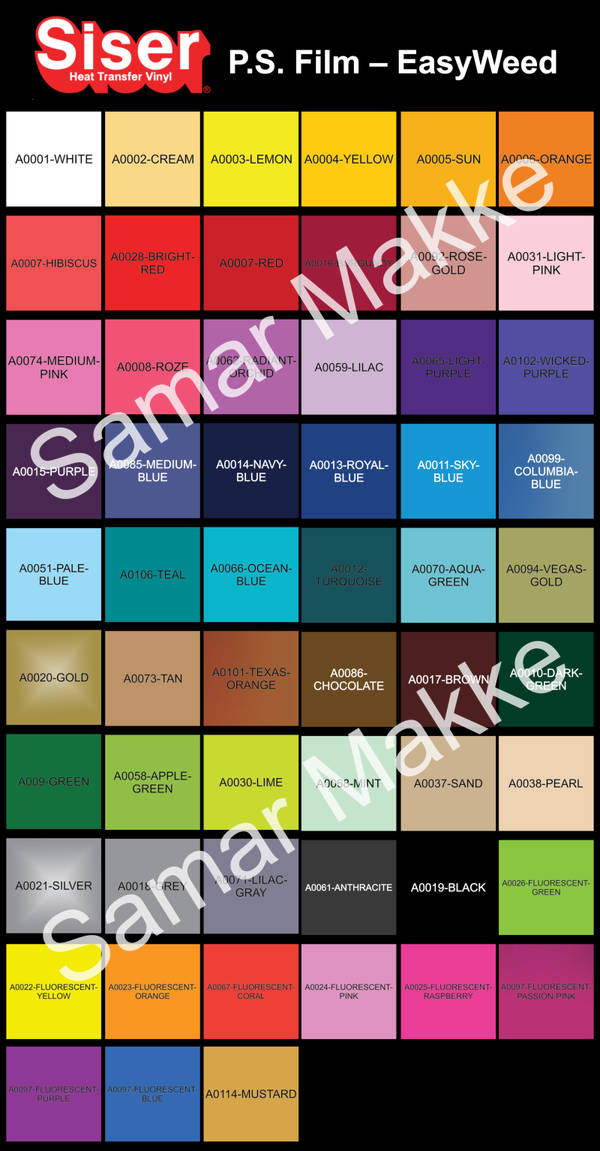 Flexpakket 2 Siser P.S. Film-EasyWeed