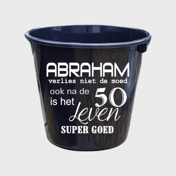 Cadeau emmer Abraham (Nederlands/Fries)