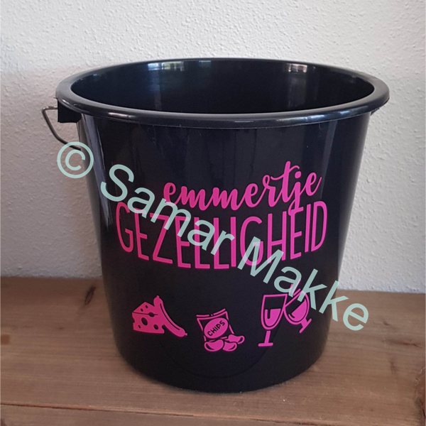 Cadeau emmer: Emmertje GEZELLIGHEID