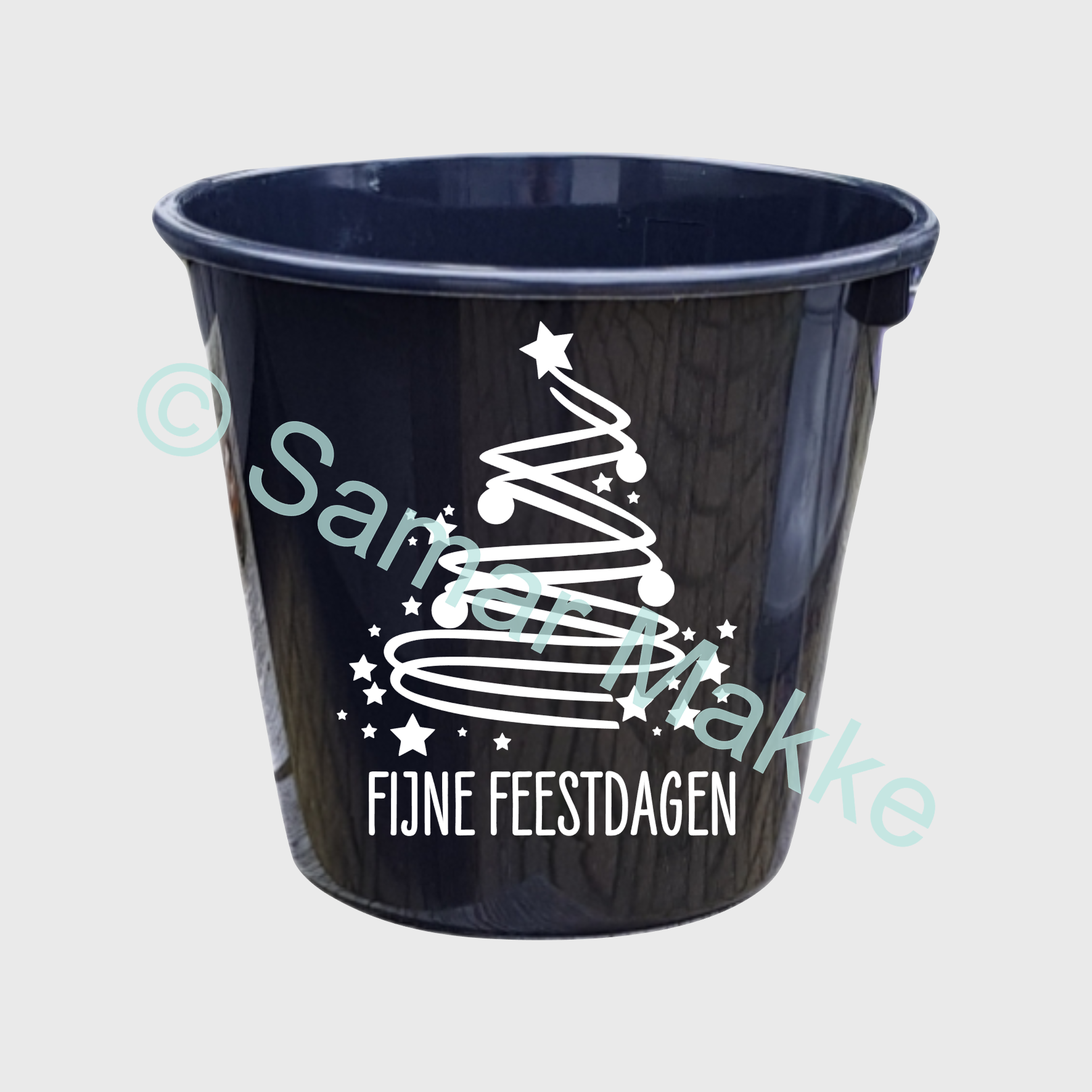 Cadeau emmer: Fijne feestdagen