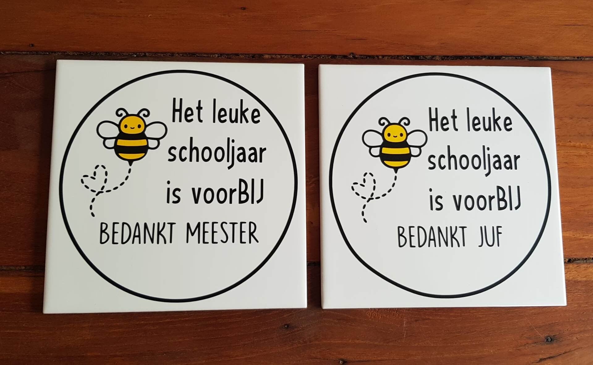 TEGELTJE Het leuke schooljaar is voorBIJ