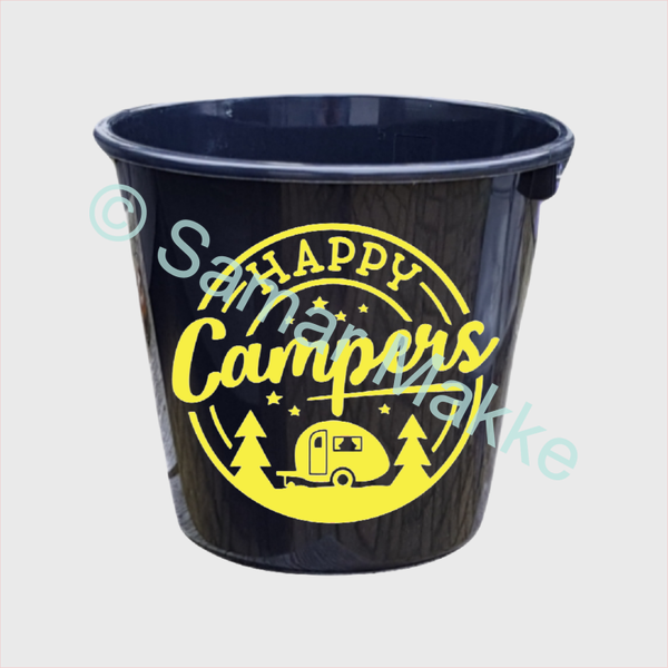 Cadeau emmer: Happy Campers