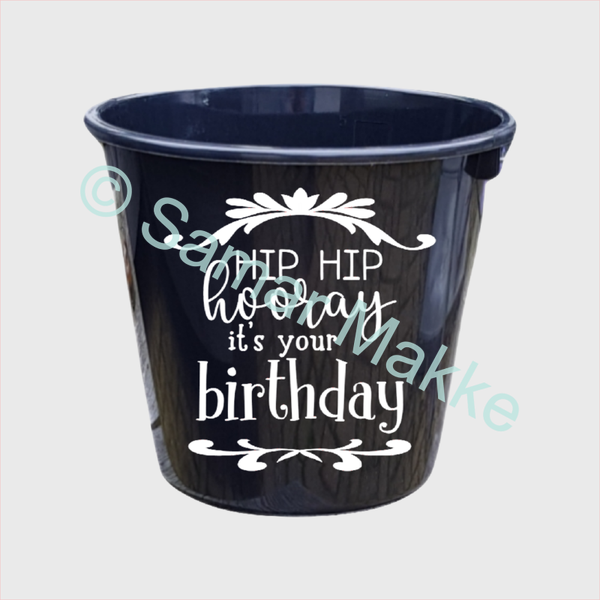 Cadeau emmer: Hip Hip Hooray