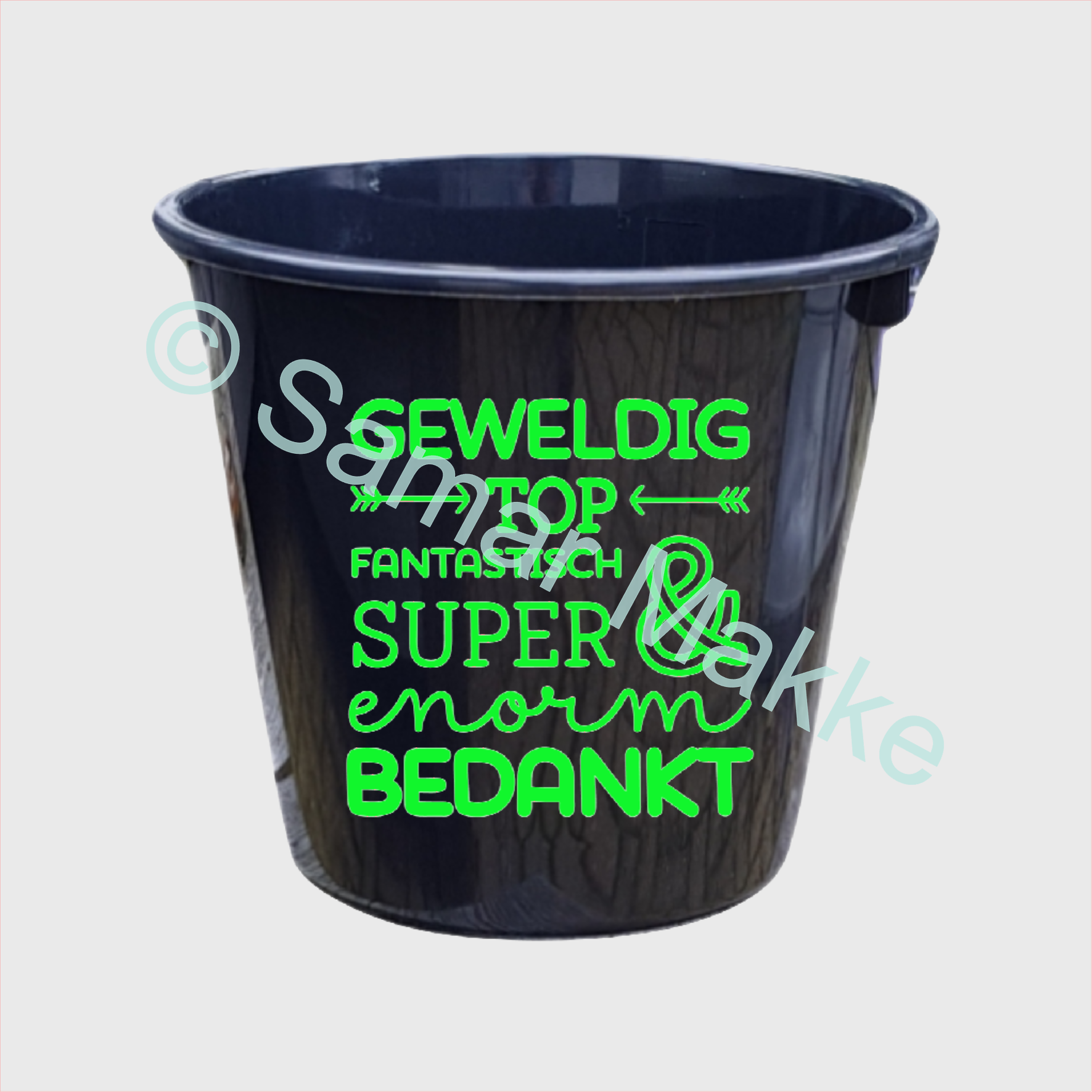 Cadeau emmer: Geweldig