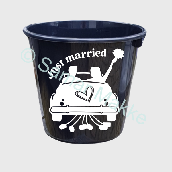 Cadeau emmer Just Married