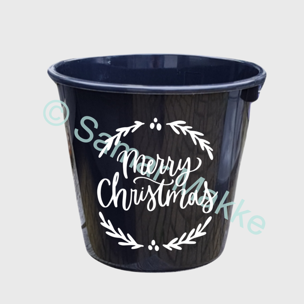 Cadeau emmer: Merry Christmas 1