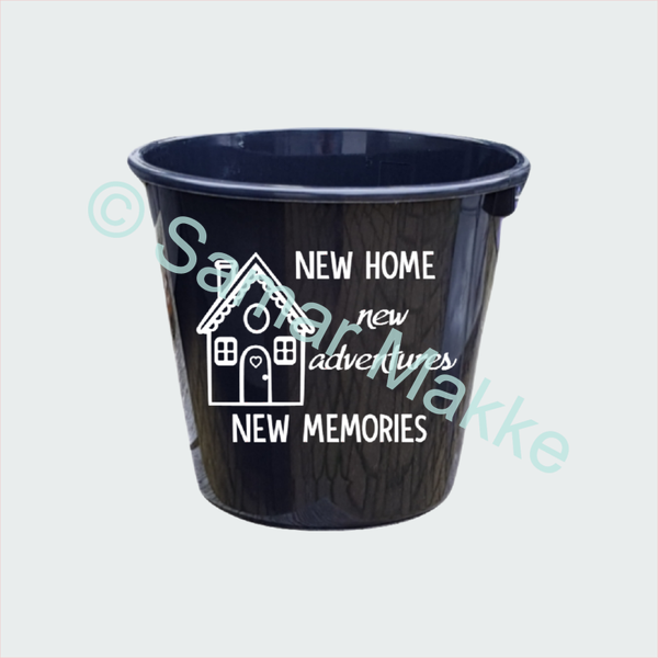 Cadeau emmer New home New adventures New memories