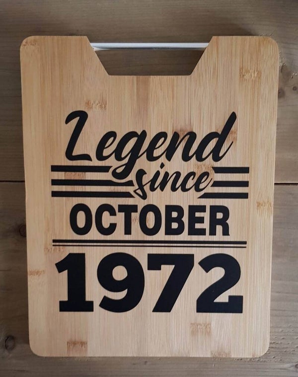 Decoratieve snijplank/hapjesplank