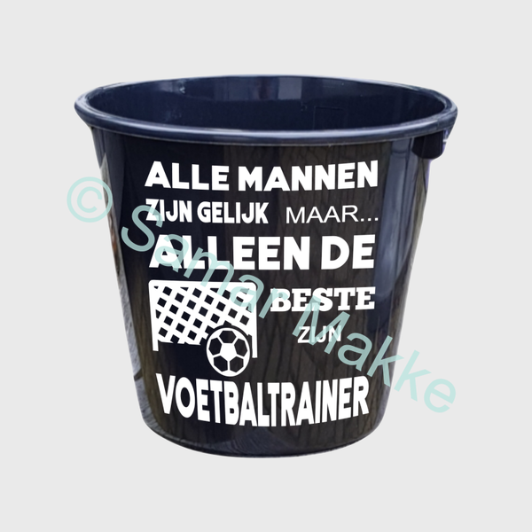 Cadeau emmer: Voetbaltrainer
