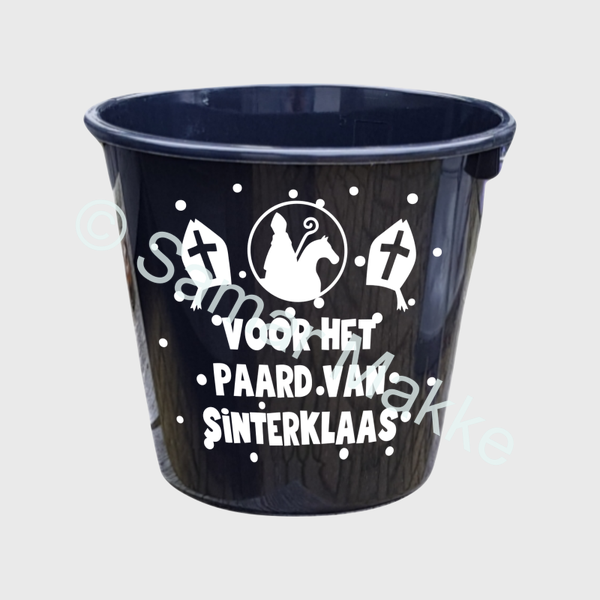 Cadeau emmer: Voor het paard van Sinterklaas