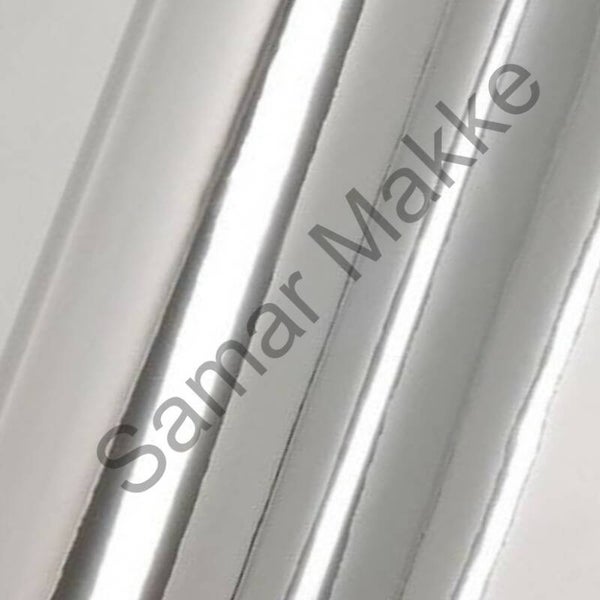Metal Effect Folie Zilver Chroom