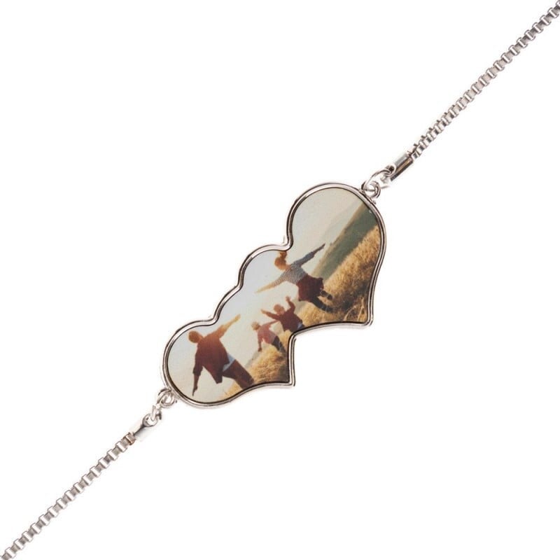 Bracelet deux coeur