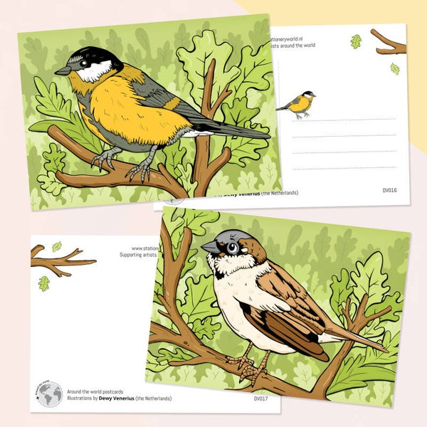 Dewy Venerius, vogels set