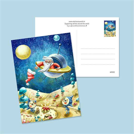 Kerstman in de ruimte (MS002)