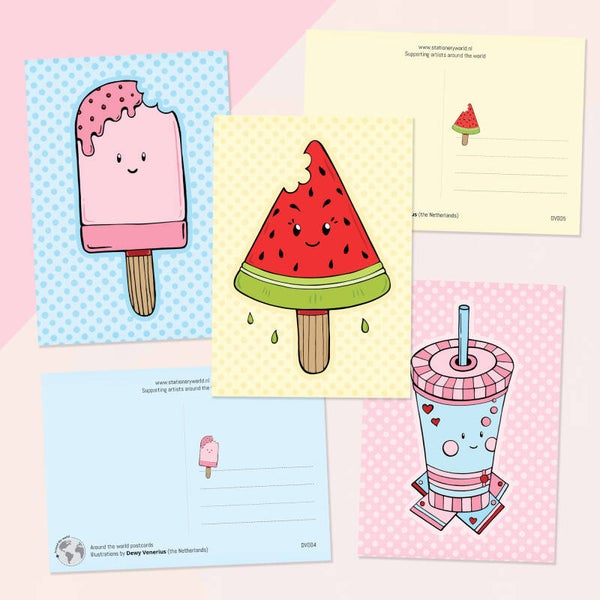 Dewy Venerius, ijsjes en milkshake set