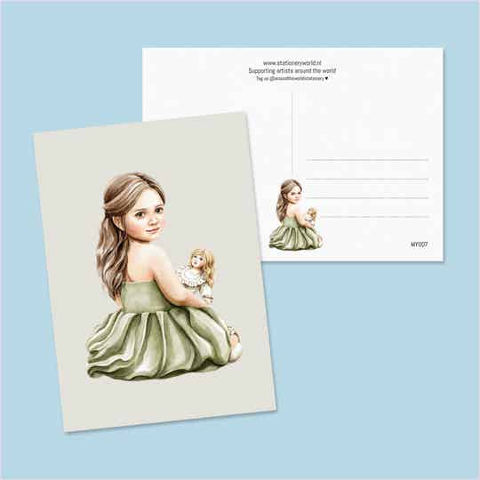 Meisje met pop (MY007)