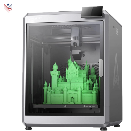 3D-printer - (600 mm/s afdruksnelheid) - Dubbele AI-camera's voor Makkelijk Multicolor Printen - Groot Bouwvolume (350x350x350mm)