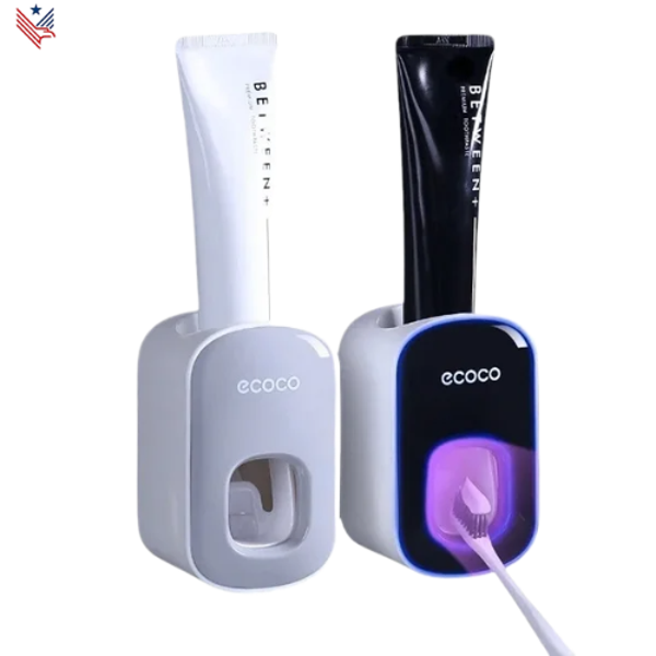 Automatische Tandpasta Dispenser & Tandenborstelhouder