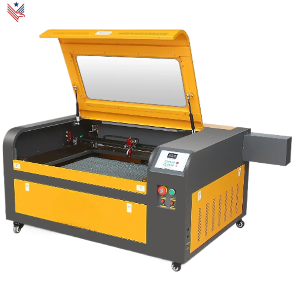 CO2 Lasergraveermachine 50W tot 100W – Duurzame en krachtige laserbuis - Laserkop met rode puntpositionering - Uitzonderlijke precisie (0,01 mm)