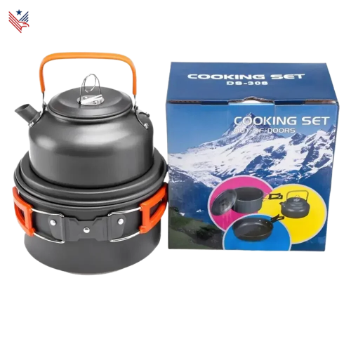 Camping Kookgerei Set - Aluminium