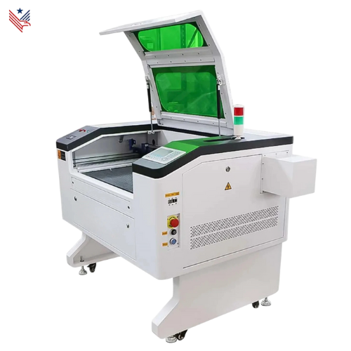 CO₂ Lasergraveermachine 100W – Geavanceerd Besturingssysteem (Ruida Controller) – Autofocus – Hoge snelheid (500 mm/s) – 500×700 mm werkgebied