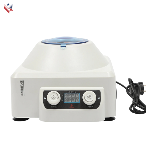 Elektrische Lab Centrifuge – 4000 RPM, 6x10ml, Instelbare Snelheid & Timer