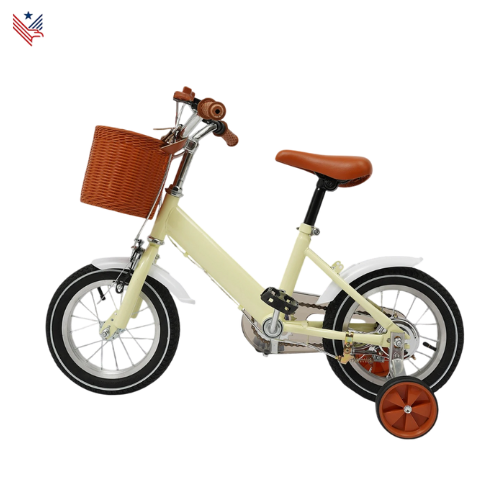 12 Inch Kinderfiets Wit – Leerfiets met Pedalen & Balans, Verstelbaar Zadel en Stuur, Voor Kinderen 2-6 Jaar tot 40kg