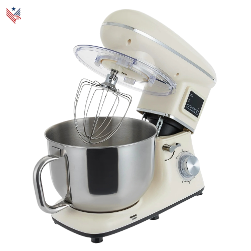 Krachtige 1500W Keukenmixer – Deegmachine & Kneedmachine met LCD-Scherm en 6,2L Mengkom