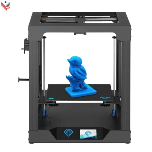3D-printer - (300 mm/s afdruksnelheid), Groot Printvolume van (300x300x350mm) - Siliconen Glasbed voor Uitstekende Hechting