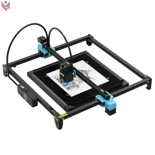 Laser Graveermachine 20W  | Diepe Sneden (tot 12 mm in Hout en 8 mm in Acryl) &Hoge graveersnelheid tot  (30.000 mm/min)