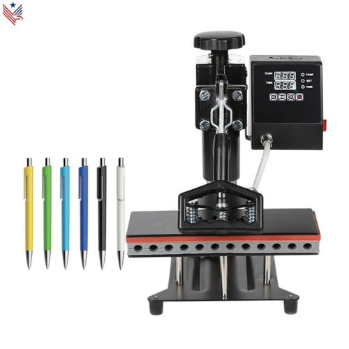 12-in-1 Sublimatie Pen Persmachine | Hittepers voor Pennen, Bedrukking & Personalisatie