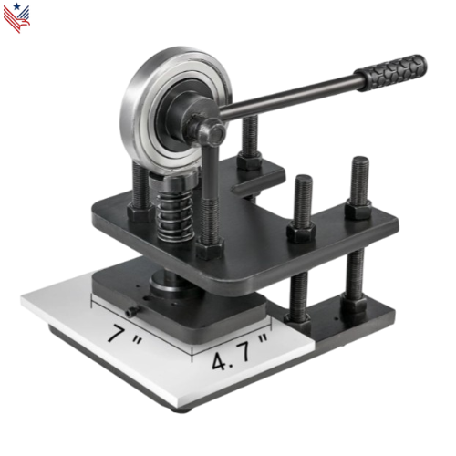 Lederen Snijmachine | Handmatige Stans- en Embossingmachine