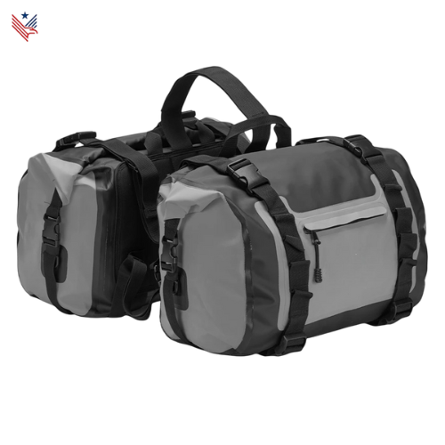 Motor zadeltassen 50L - Waterdichte – Universele Zijtassen voor Motorreizen, Avontuur & Tourritten