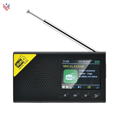 Noodradio DAB/FM Bluetooth 5.0 - Draagbare pocketradio