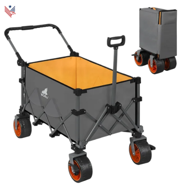 Opvouwbare Bolderkar - Tuinwagen - Strandkar