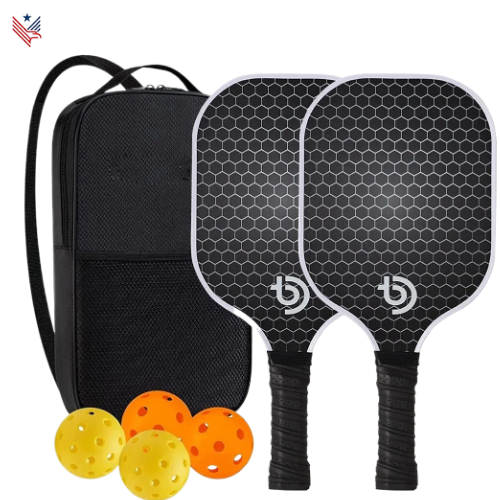 Pickleball Paddle Set - 2 st - lichtgewicht