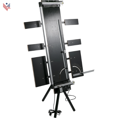 Professionele Piepschuim Snijmachine – Horizontaal & Verticaal – 42 cm Dikte | 115 cm Lengte | 0-90° Snijhoek | Met Standaard & 6 Verwarmingsdraden
