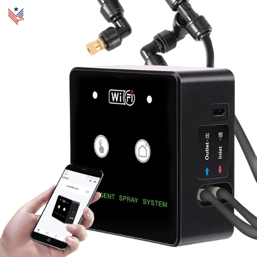 WiFi Terrarium Luchtbevochtiger – Automatisch Mist- & Spray Systeem voor Reptielen en Amfibieën