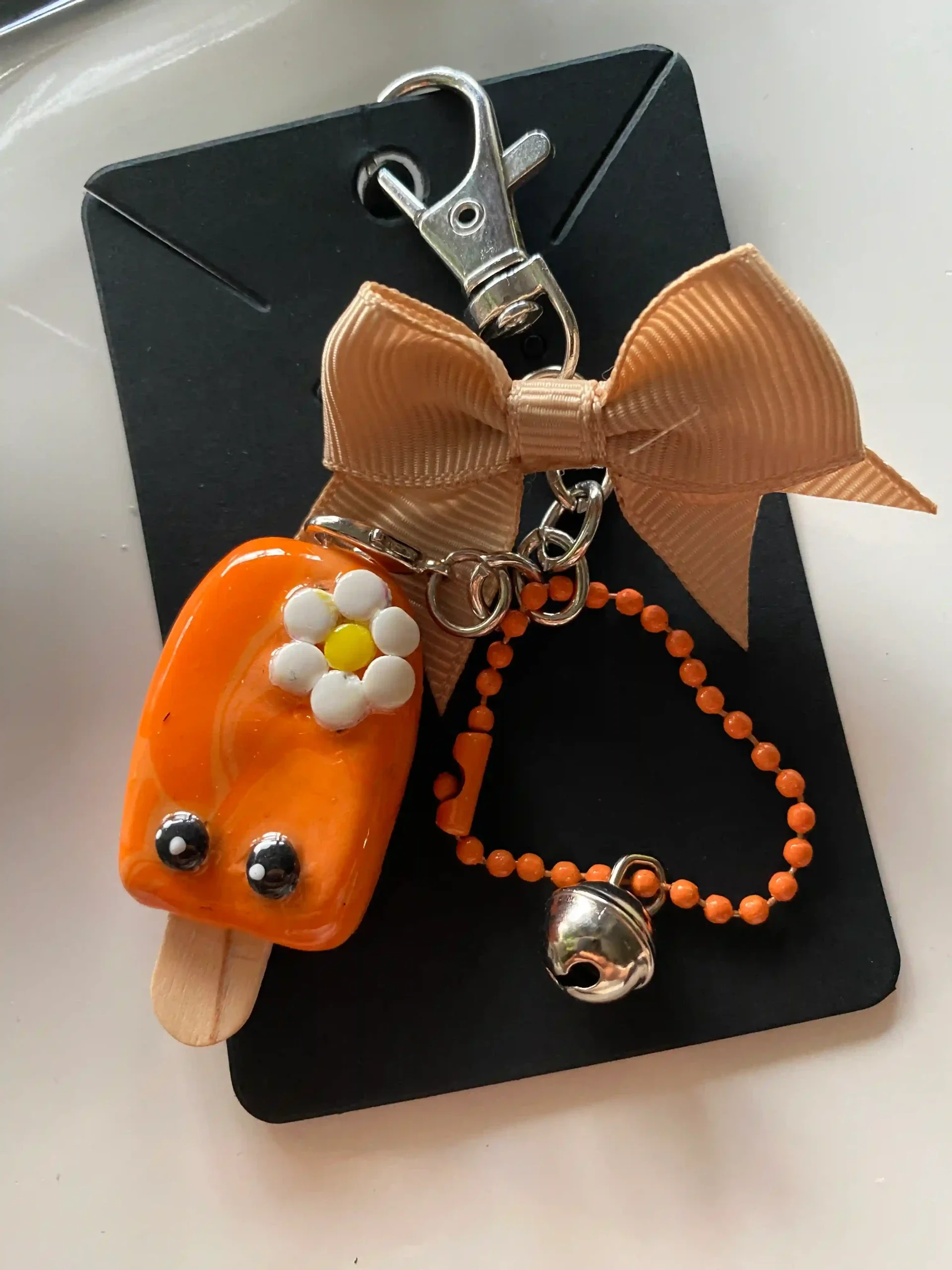 Charm's de Sac "P'tite Glace Kawaii" orange