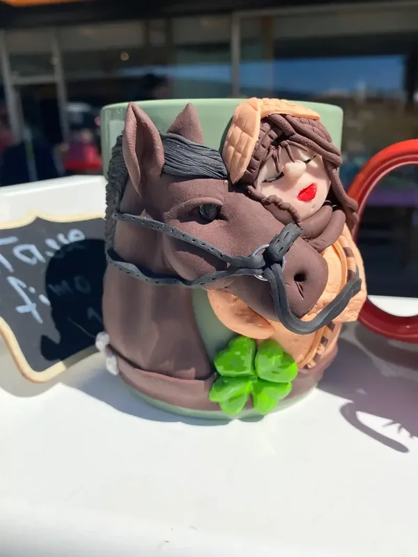 🐴 Mug Fimo – La Cavalière