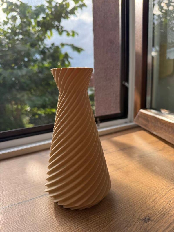 Twisted Flare Vase