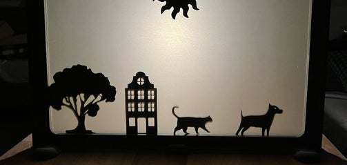 Idee für Praktikumsbesuche - Schattentheater
