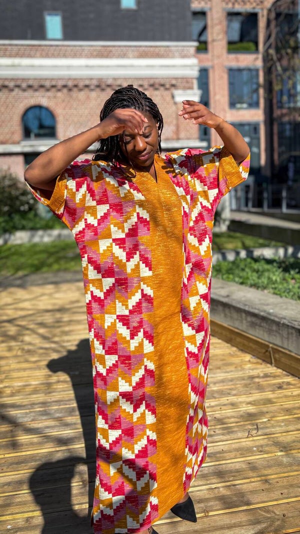 Caftan imprimé pour femme
