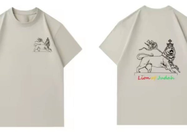 T-shirt Lion of Judah (3 colors/ kleuren)