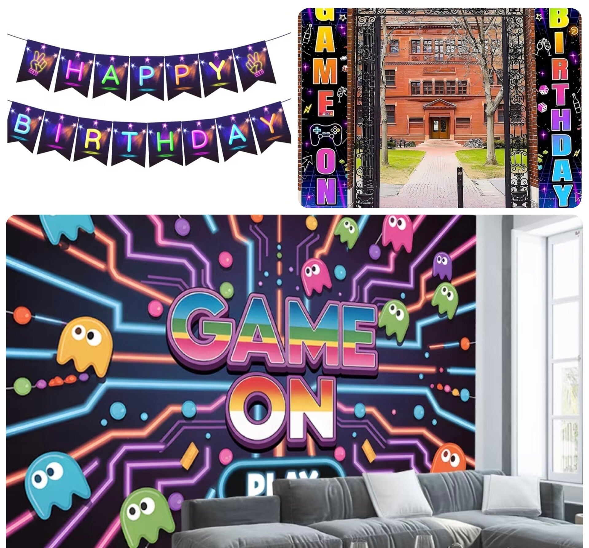 Gamer Girl Birthday Theme