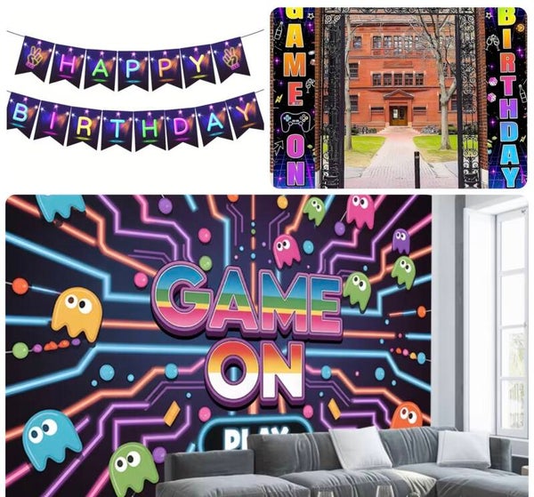 Gamer Girl Birthday Theme