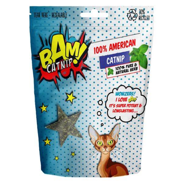 Bam! Catnip Zakje 14 gram
