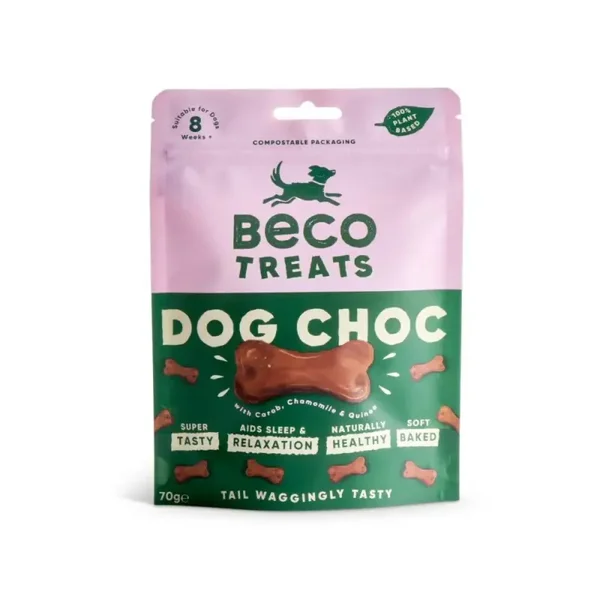Beco Treats - Dog Choc with Camomile & Quinoa.