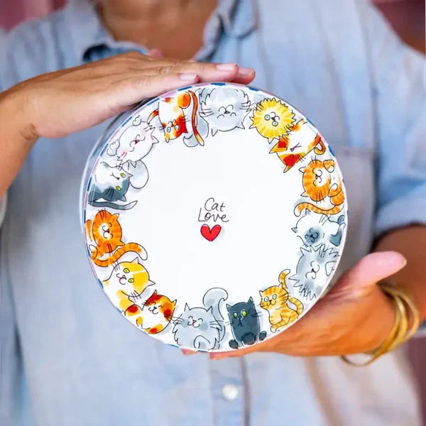 Rond Blik 20 cm Kat